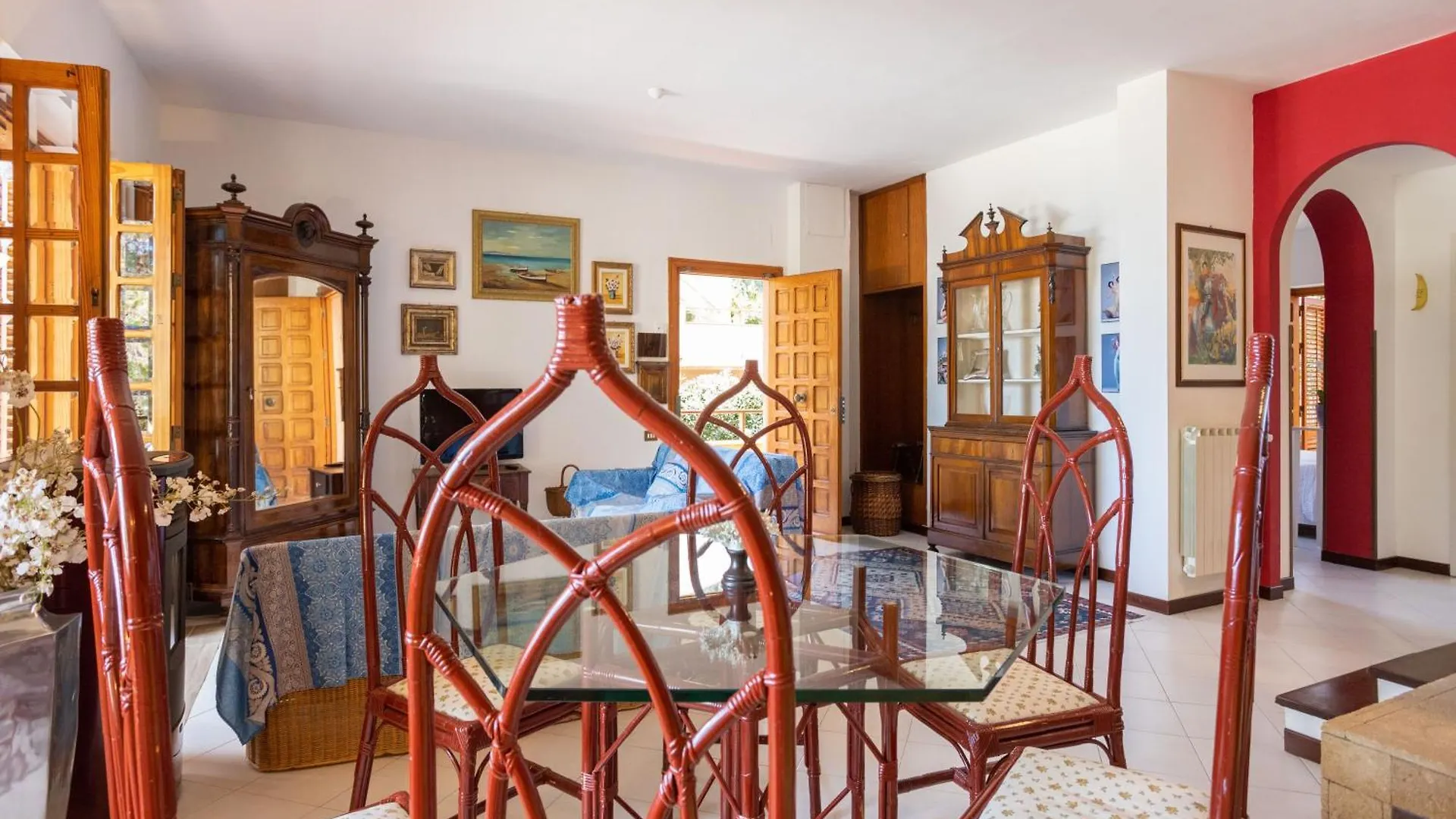 Villa Nel Verde Sul Mare, Mondello, Palermo Itália